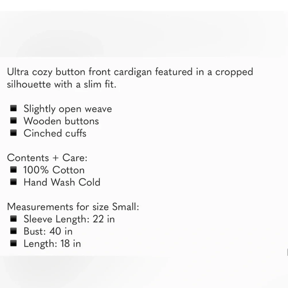 Free People Bonfire Cardi Size XL NWT - Picture 4 of 12